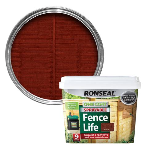 ronseal red cedar b&q.